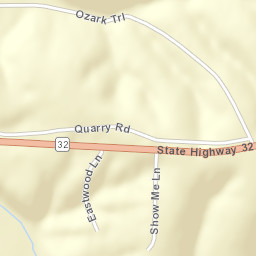 Show Me Ln Buffalo MO 65622 Street Map