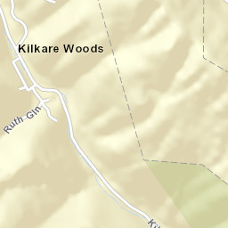 Kilkare Woods California Street Map