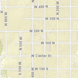 439 W Center St Blanding, Utah Street Map