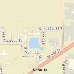 3808-3812 S Westgate St, Wichita, KS 67215 Street Map