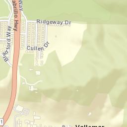 4591-4599 Pacific Coast Hwy, Pacifica, CA Street Map