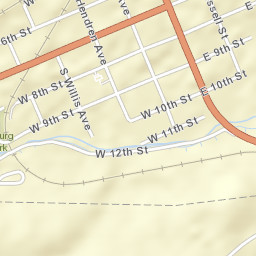 100-198 E 7th St, Walsenburg, CO 81089 Street Map