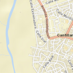 Cantillana Street Map