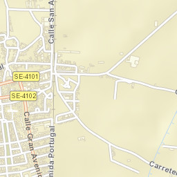 Tocina Street Map