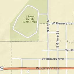 201-299 West Kansas Avenue, Greensburg Street Map