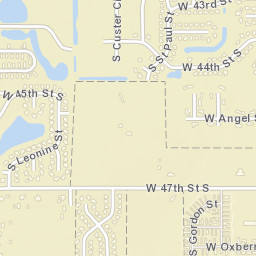 3434 West 44th Street South, Wichita, KS Street Map