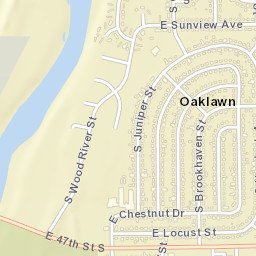 3024 Chestnut Drive Wichita KS Street Map