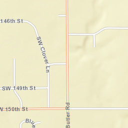 14801-14899 SW Clover Ln Rose Hill KS 67133 Street Map