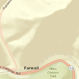Farwell California Street Map