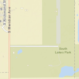 4866-4994 South Meridian Avenue, Wichita Street Map