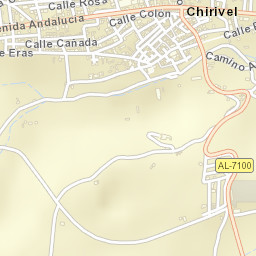 Chirivel Street Map