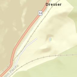 Dresser California Street Map