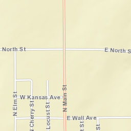 318 Kansas Ave, Mullinville, KS 67109 Street Map