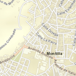 Montilla Street Map