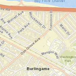 445-447 Chatham Rd, Burlingame, CA 94010, USA Street Map