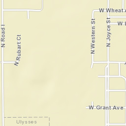 Wheat Avenue, Ulysses, KS 67880, USA Street Map