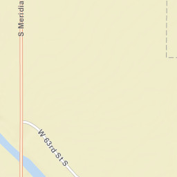 South Meridian Avenue Wichita KS Street Map