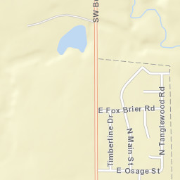 399 E Deer Creek Dr Rose Hill KS Street Map