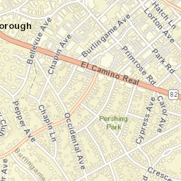 432-464 Primrose Rd, Burlingame, CA 94010, USA Street Map