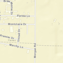 4453 Morgan Rd Ceres California Street Map