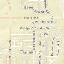 2324-2408 N Tamarisk St Derby KS Street Map