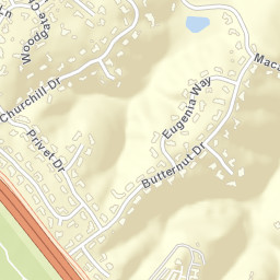 40 Cinnamon Ct Hillsborough CA Street Map