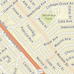 701-933 Norton St, San Mateo, CA 94401, USA Street Map