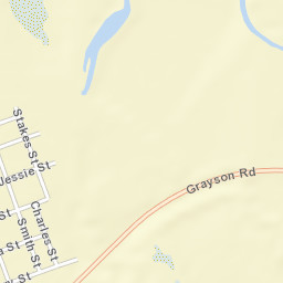Grayson California Street Map