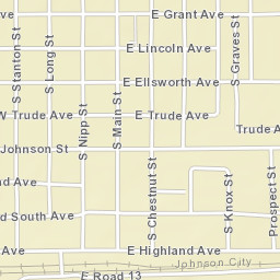 565-623 S Main St Johnson City KS Street Map