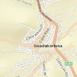 Guadahortuna Street Map