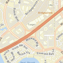 Bridgepointe Cir, San Mateo, CA 94404, USA Street Map