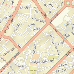 Urmia Street Map