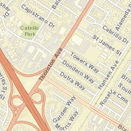37037 Dondero Way Fremont, California Street Map