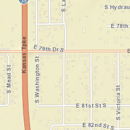 8041 S Lulu Ave, Haysville, KS 67060, USA Street Map