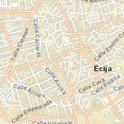 Écija Street Map