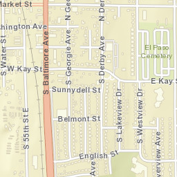 401-499 S Georgie Ave Derby KS Street Map