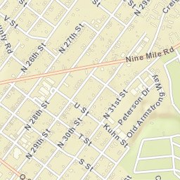 2593-2599 Nine Mile Road, Richmond, VA  Street Map