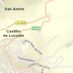 Castillo de Locubín Street Map