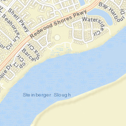 Redwood Shores Pkwy, Redwood City, CA Street Map