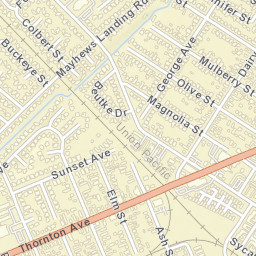 Newark California Street Map