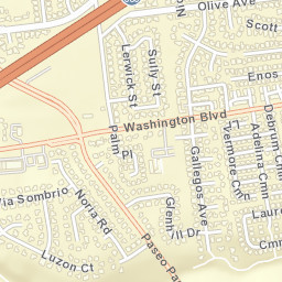 1704 Corte De Orinda Fremont CA Street Map