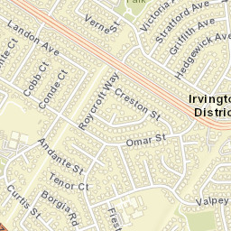 40458 Landon Ave Fremont CA Street Map