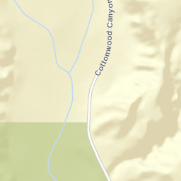 Cottonwood Canyon Rd Utah USA Street Map