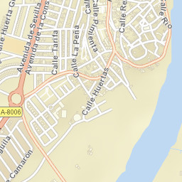Alcalá del Río Street Map