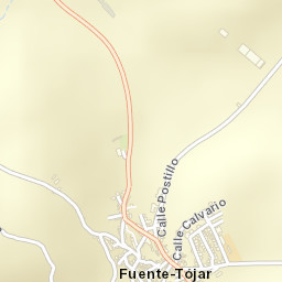 Fuente-Tójar Street Map
