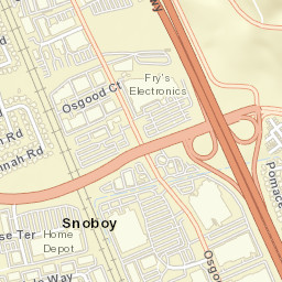 Snoboy California Street Map