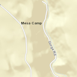 Mesa Camp California Street Map