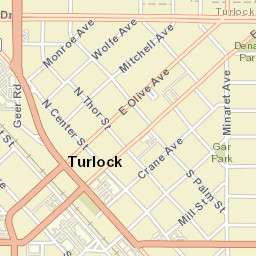 436 East Main Street, Turlock, CA 95380, USA Street Map