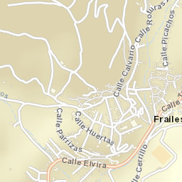 Frailes Street Map