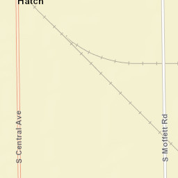 Hatch California Street Map
